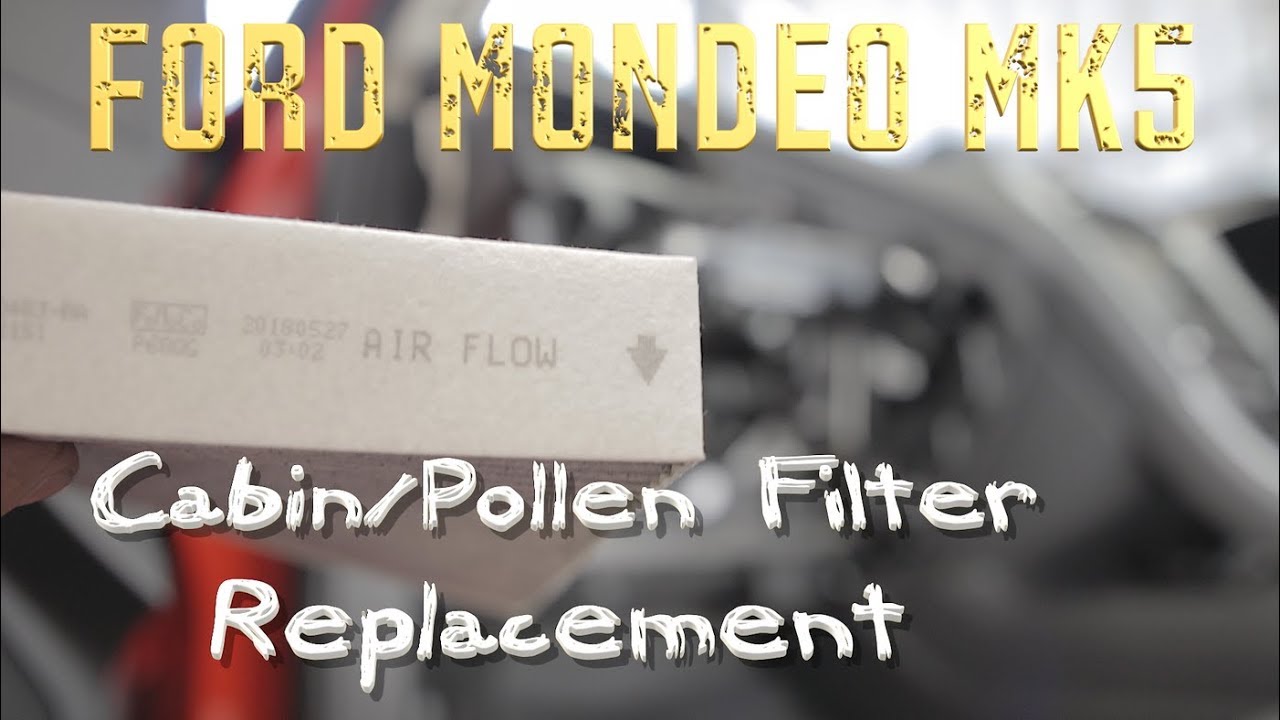 Замена салонного/пыльного фильтра Ford Mondeo Mk5