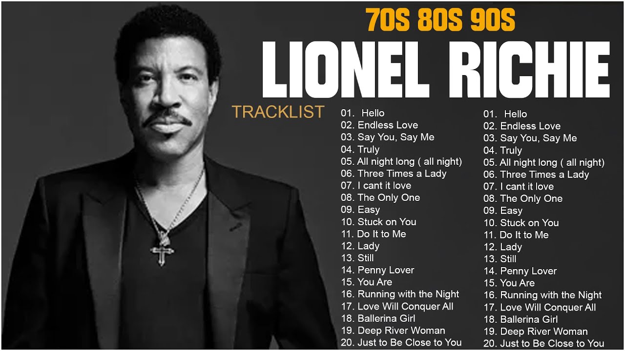 Lionel Richie Greatest Hits Full Album 2025⭐Best Songs of Lionel Richie ⭐ 2