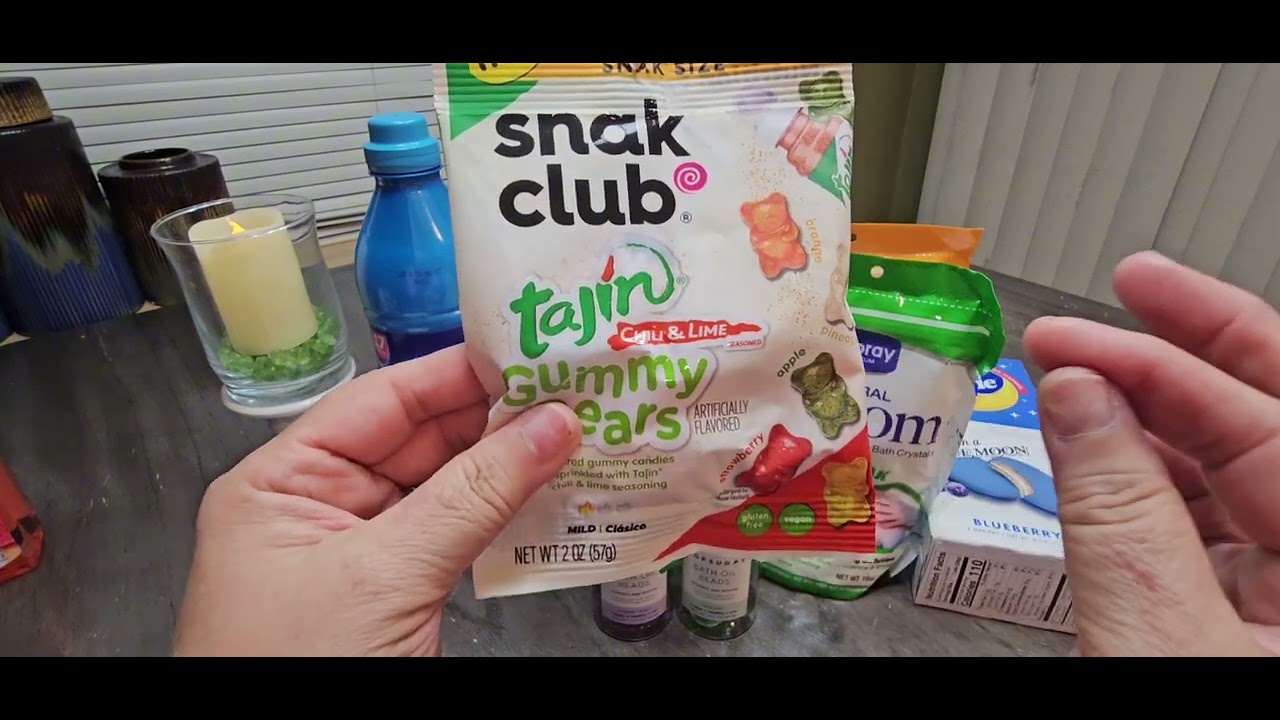 ASMR DOLLAR TREE HAUL/GUMCHEWING/GUMMIES**07/30/24**
