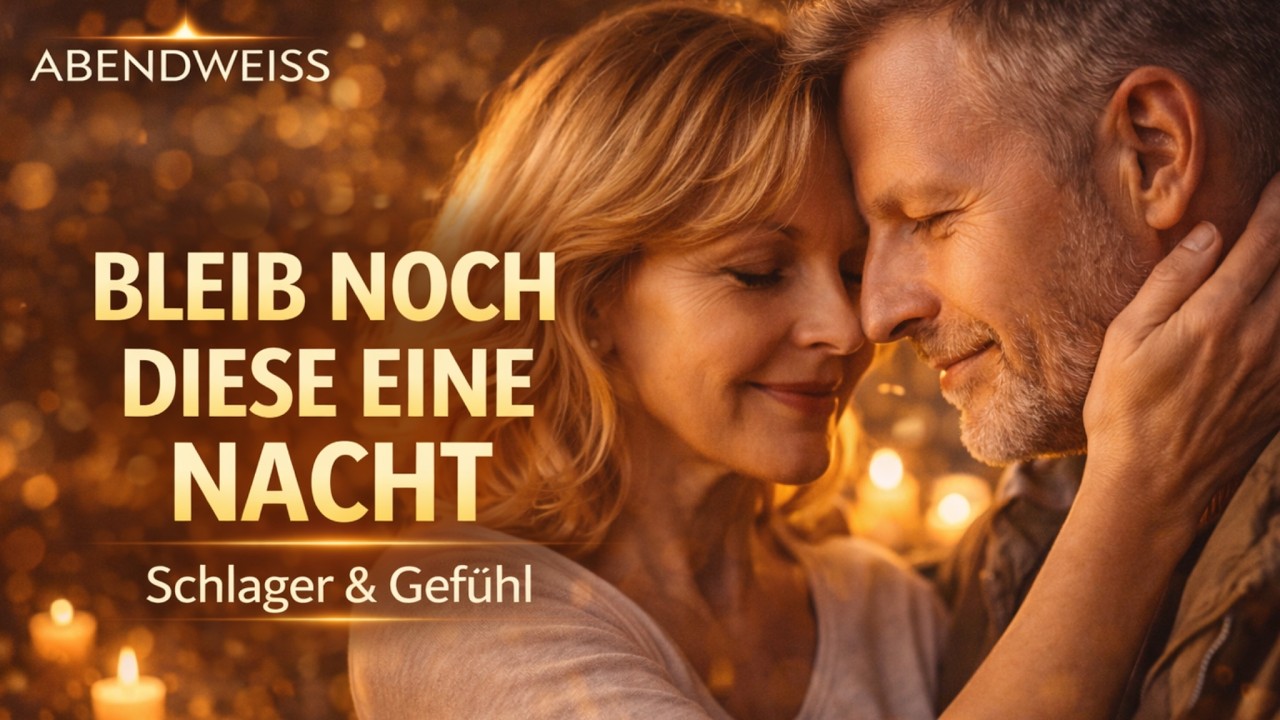 Bleib noch diese eine Nacht – Schlager / Discofox für die Seele