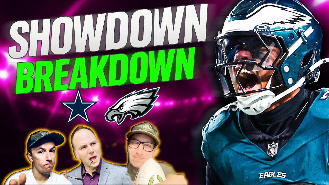 Cowboys vs. Eagles Showdown Breakdown | Thursday Night Football DraftKings and FanDuel DFS Plays