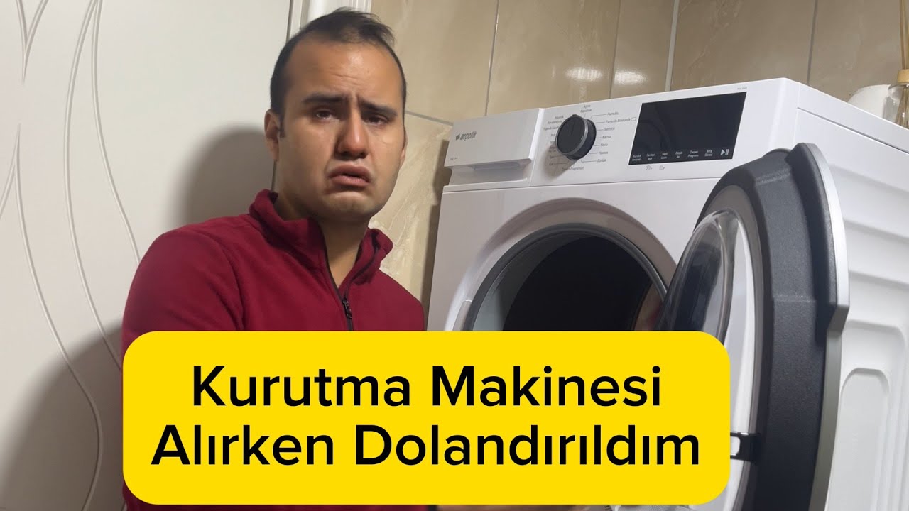 KURUTMA MAKİNESİ, BİZ YANDIK SİZ YANMAYIN !! marka göründüğü için #reklamdeğil
