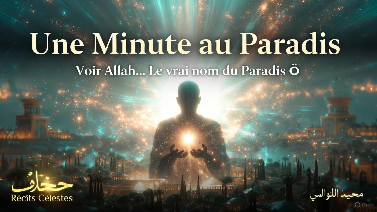 Une Minute au Paradis : Voir Allah… Le vrai Paradis, c’est Lui 🤲😭