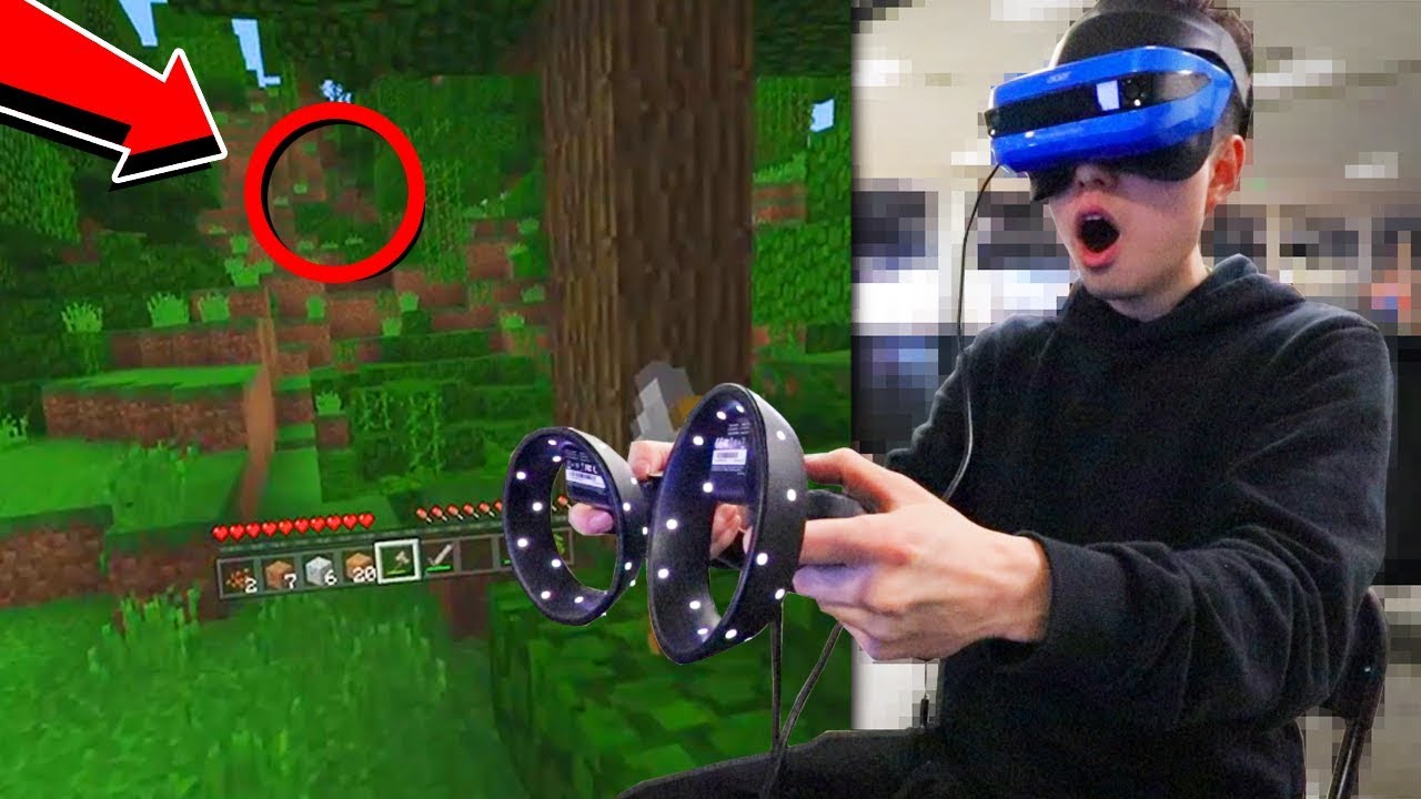 So I Played Minecraft VR and THIS Happened..