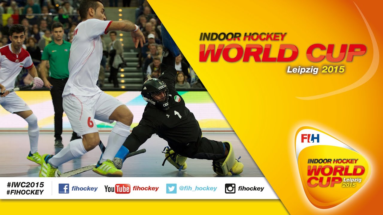 Russia vs Iran - Full Match Men's Indoor Hockey World Cup 2015 Germany Quarter-Final