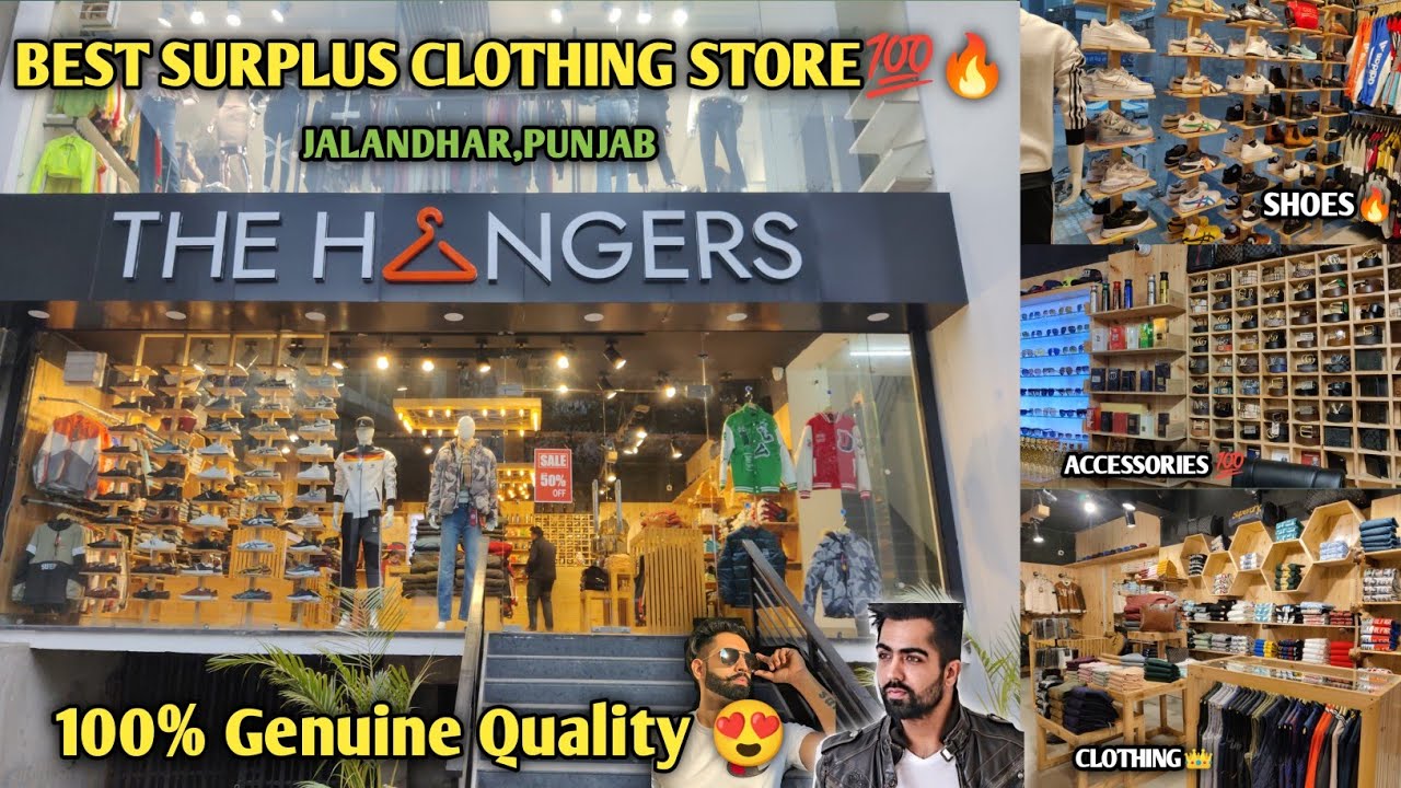 Best Surplus Clothing Store Of Punjab 😍💯 | 100% Genuine Quality🤑 | The Hangers Jalandhar 🔥