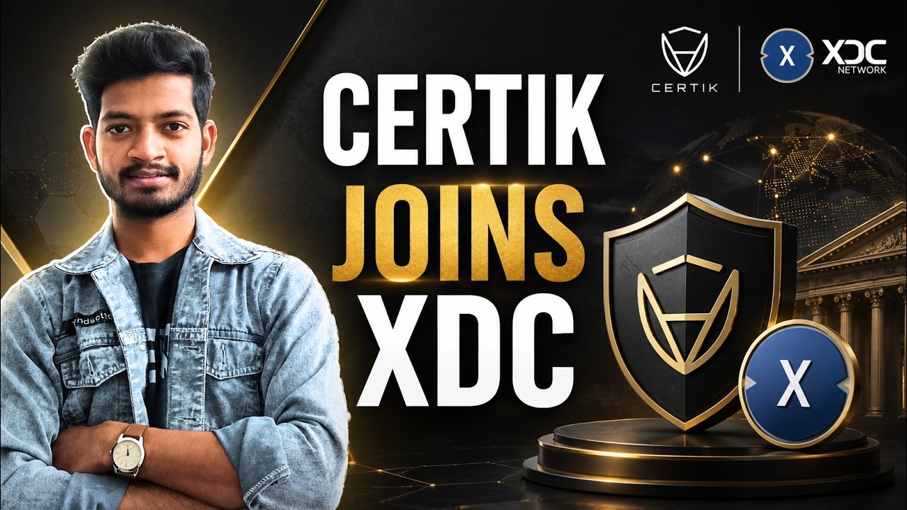 CertiK Joins XDC Network as Institutional Validator | Huge XDC Update for Enterprise Adoption | #XDC