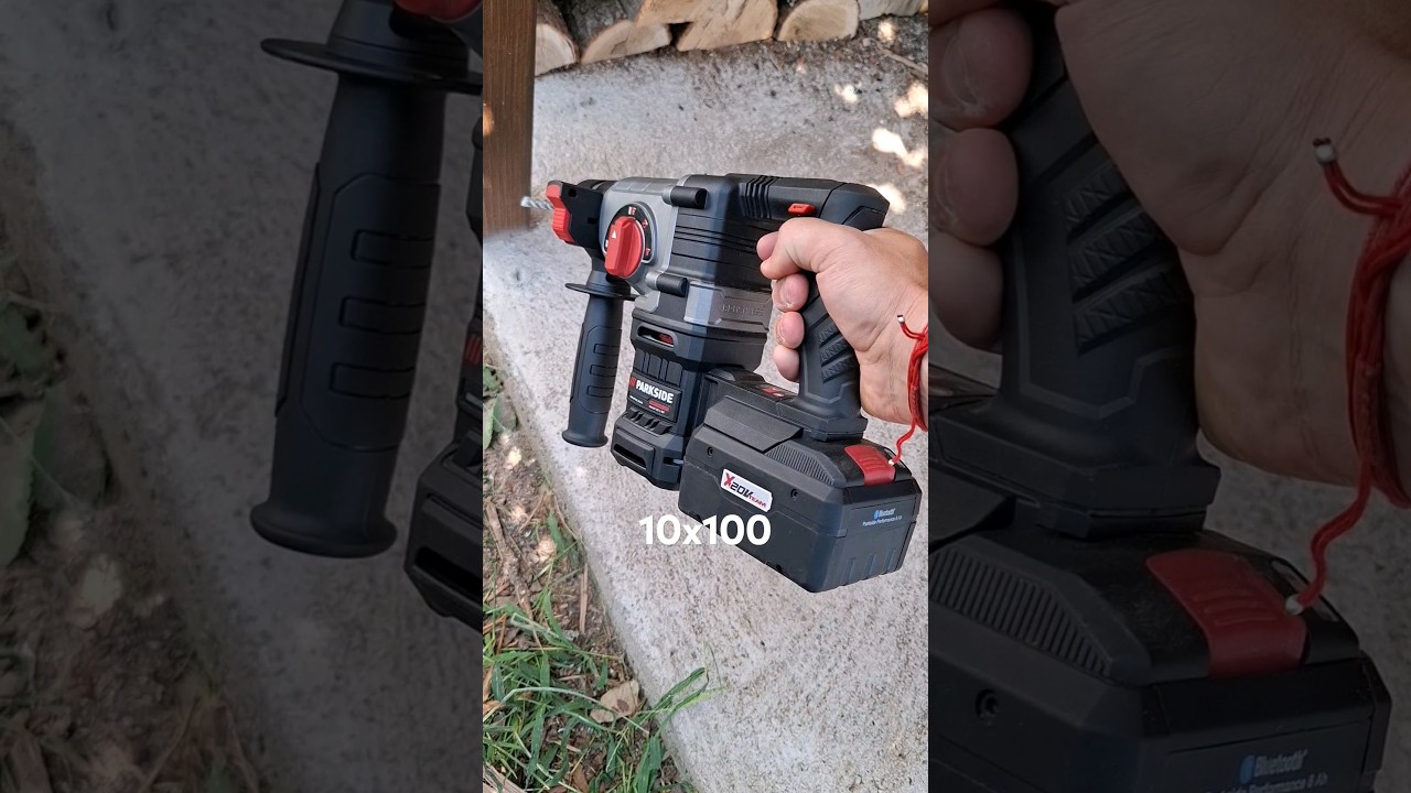 Parkside Performance Hammer Drill PKHAP B2 #parkside #performance #hammer #drill #brushless #tools