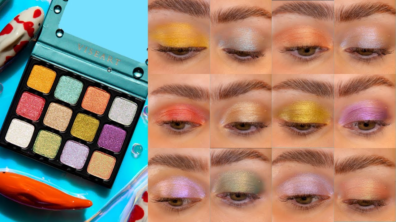 Viseart Petites Shimmers Coy | Eye Swatches