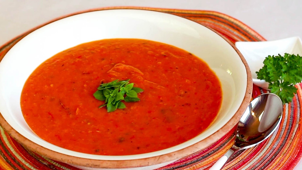 GEMÜSESUPPE geröstet – cremig, aromatisch & ganz ohne Sahne