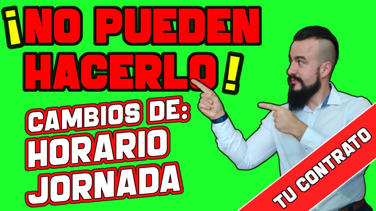 MODIFICACIONES SUSTANCIALES🚫 de condiciones de Trabajo|TU CONTRATO de TRABAJO 2020📑| |UN TIO LEGAL