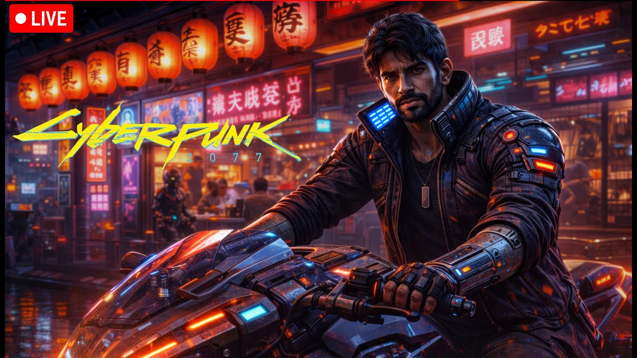 Cyberpunk 2077 LIVE 🔴 | Life in Night City  🌃🔥