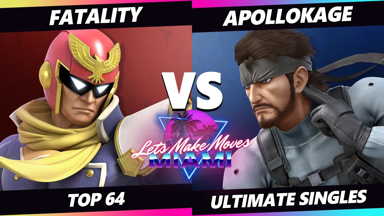 Let's Make Moves Miami - Fatality (Captain Falcon) Vs. ApolloKage (Snake) SSBU Ultimate Tournament