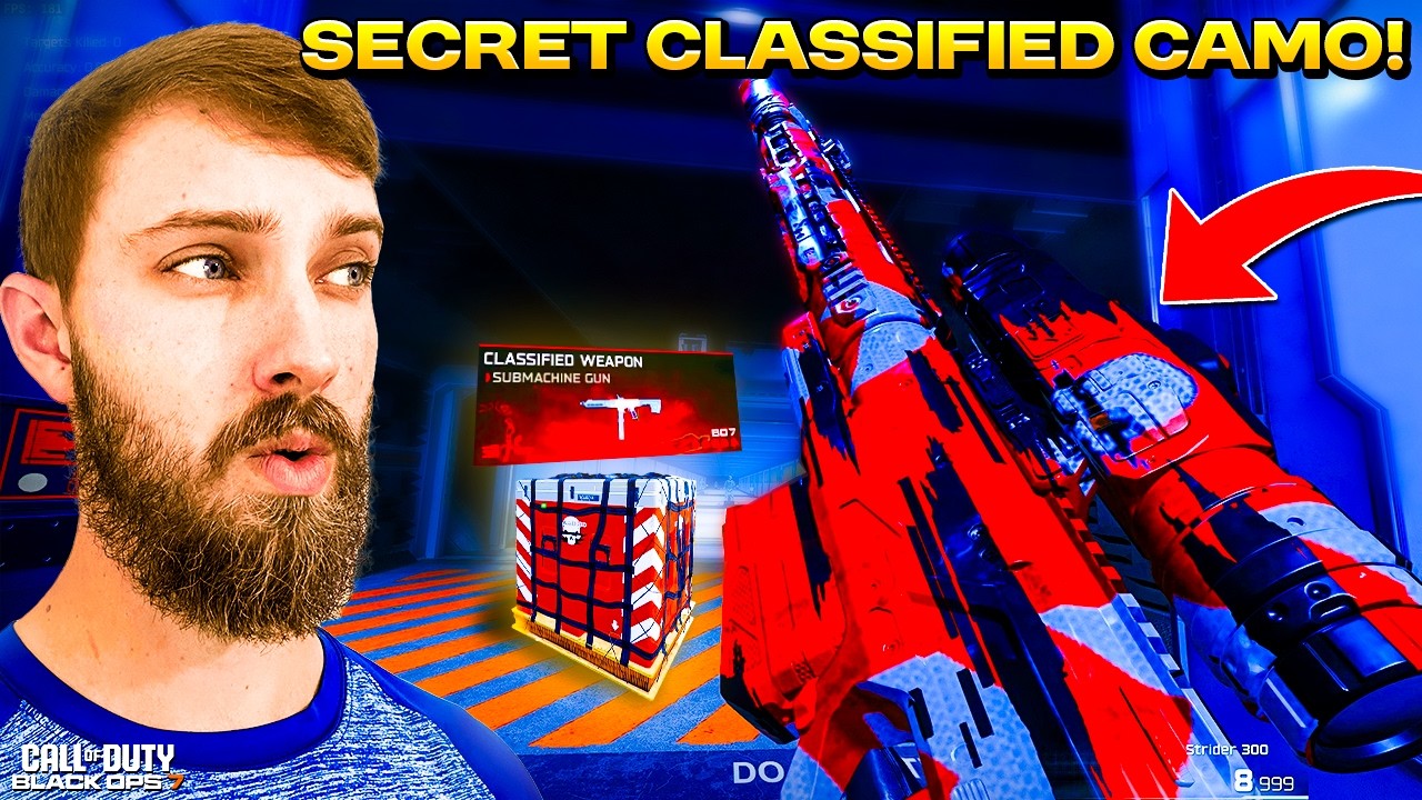 How To Unlock Secret Classified Weapon Camo in Black Ops 7 Warzone 💯