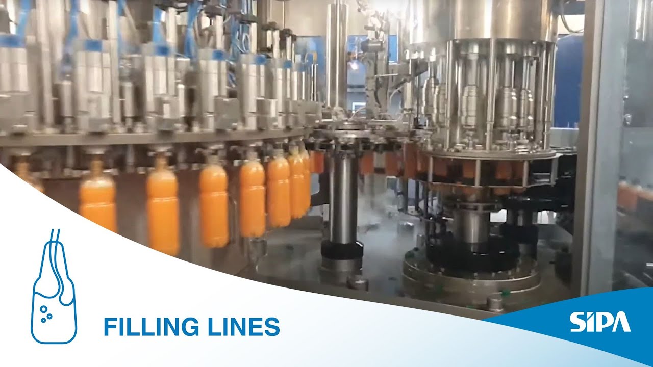 Complete line for CSD and nitro Hot Filling | SIPA