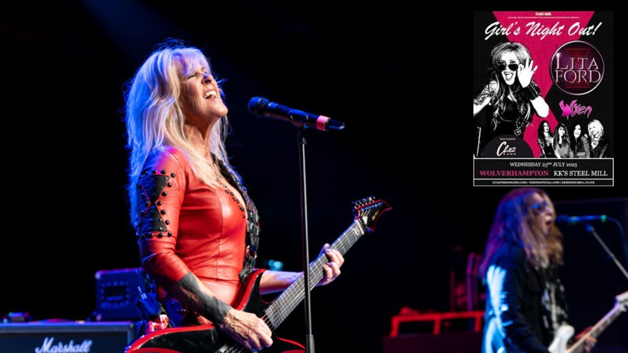 Lita Ford performs “Close My Eyes Forever” the day after Ozzy Osbourne’s death