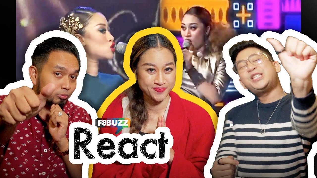 Reaksi Istimewa Reaction Bersama - Aisha Retno - RATU PICKUP LINE BIG STAGE • F8Buzz React