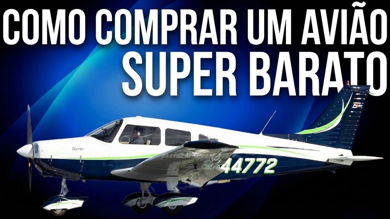 Como comprar um avi&atilde;o por um pre&ccedil;o inacredit&aacute;vel
