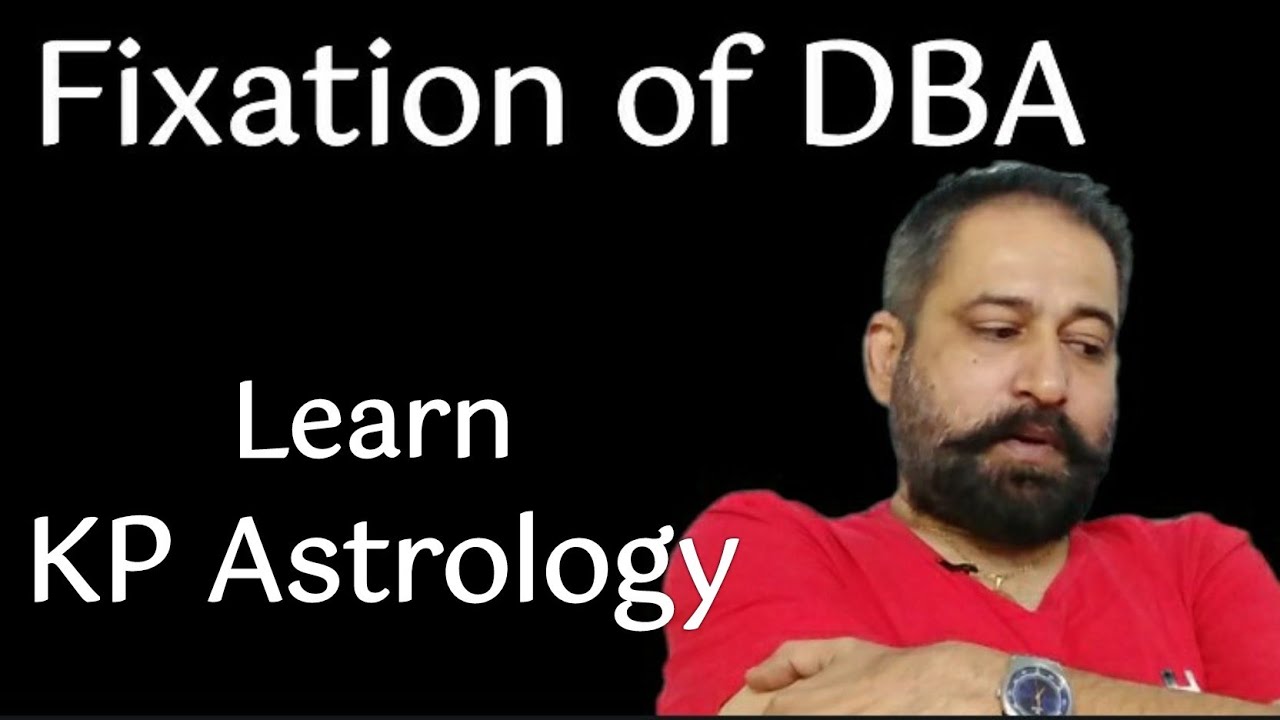 Learn KP Basic Course | Secret Timing Event in KP Astrology | How We Can Fix the DBA in KP Astrology