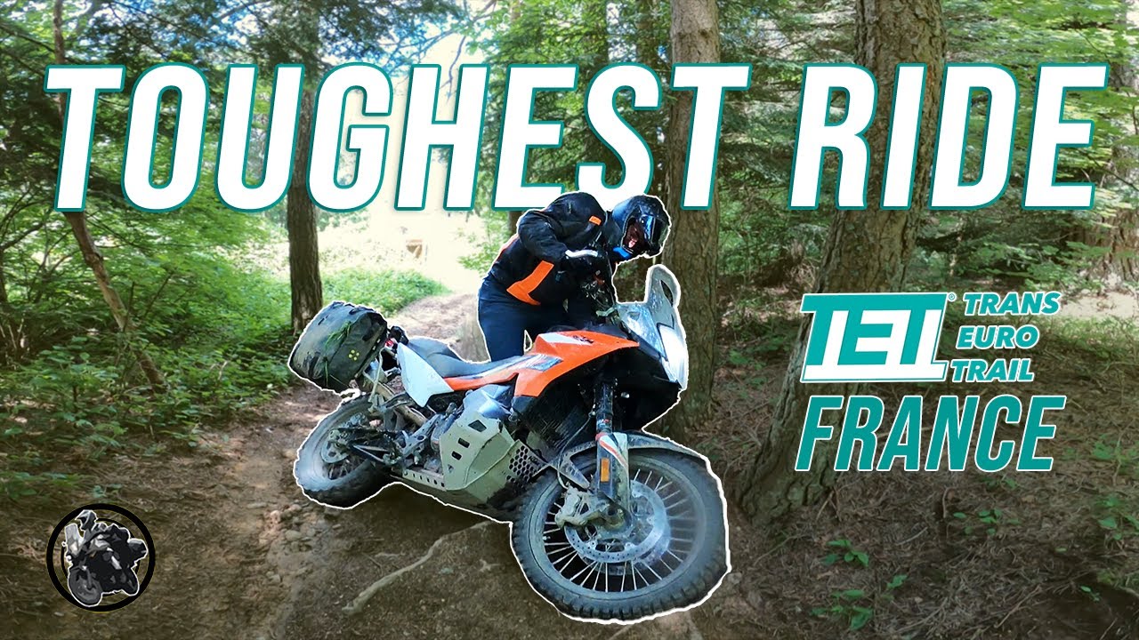 HARDEST Section of FRENCH TET - Trans Euro Trail France - EP. 2