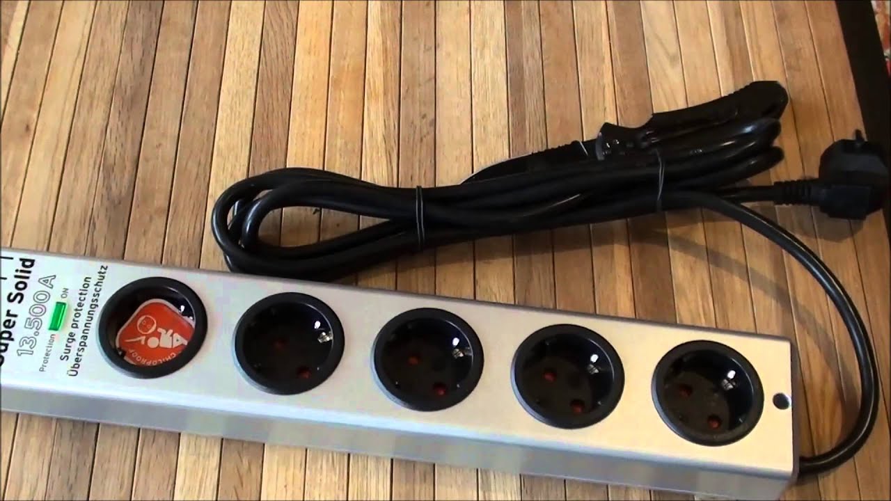 Распаковка. Сетевой фильтр Brennenstuhl Super-Solid.