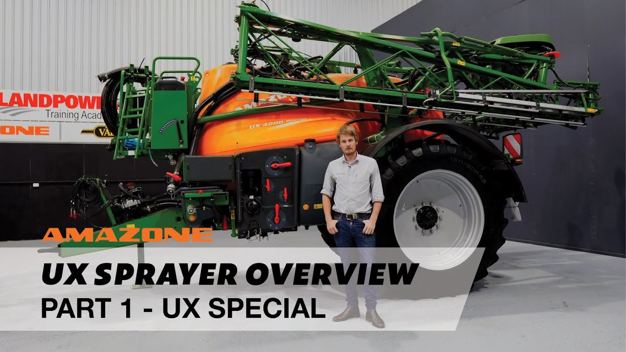 AMAZONE UX Sprayer Overview - PART 1 | CLAAS Harvest Centre