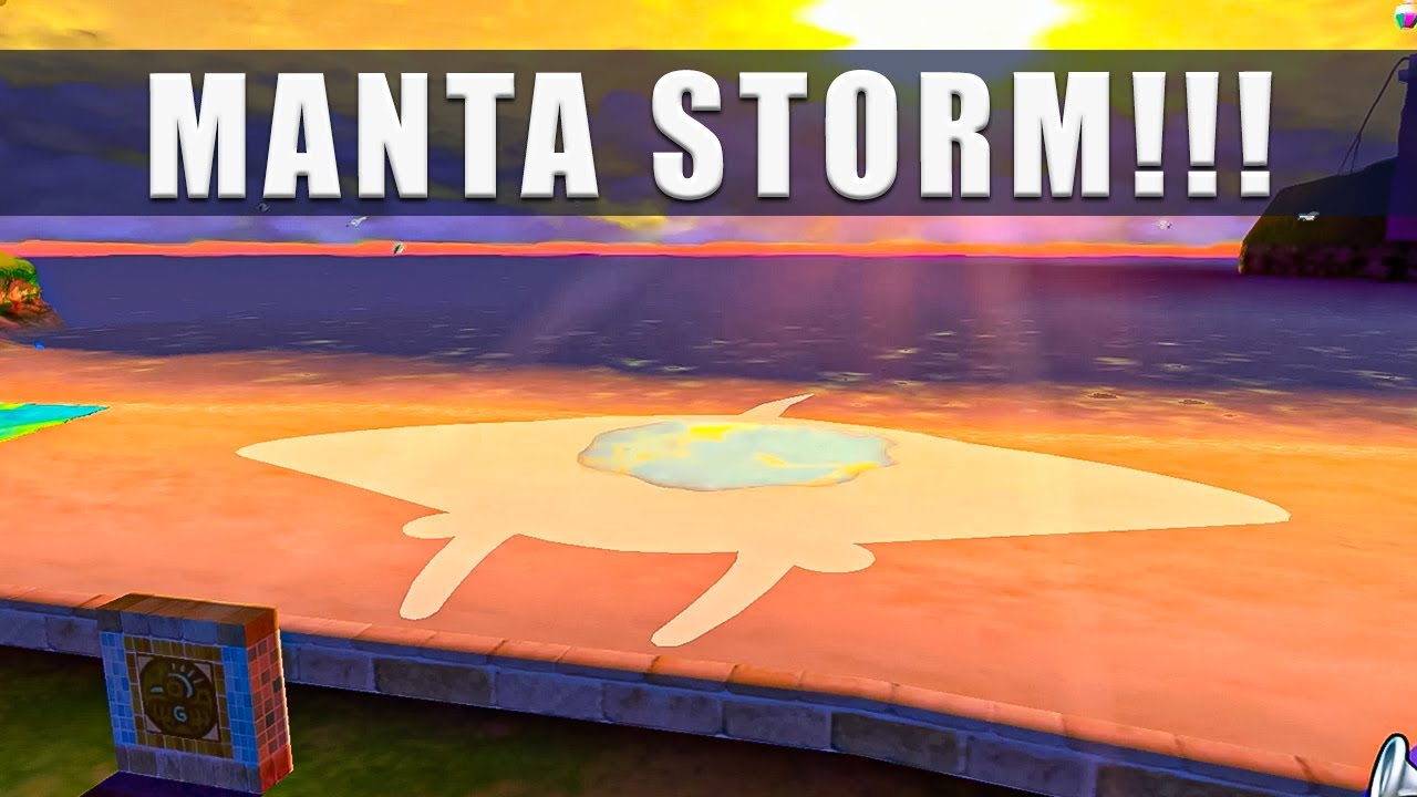 Super Mario Sunshine Switch The Manta Storm, Sirena Beach Episode 1 - 3D All Stars