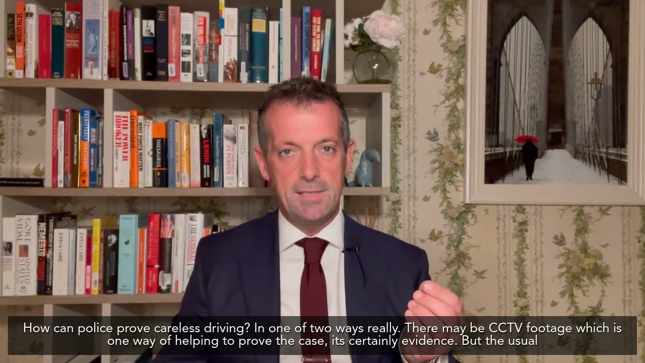 Is careless driving a criminal offence | How can police prove careless driving? In one of two way...