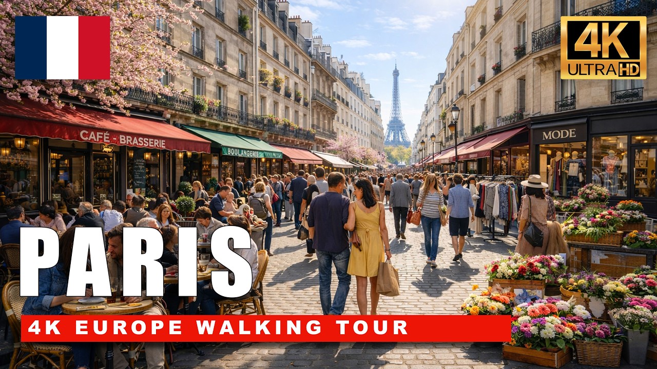 🇫🇷 Paris, France - 4K HDR Walking Tour - A Walk In Paris 2nd Arrondissement Paris