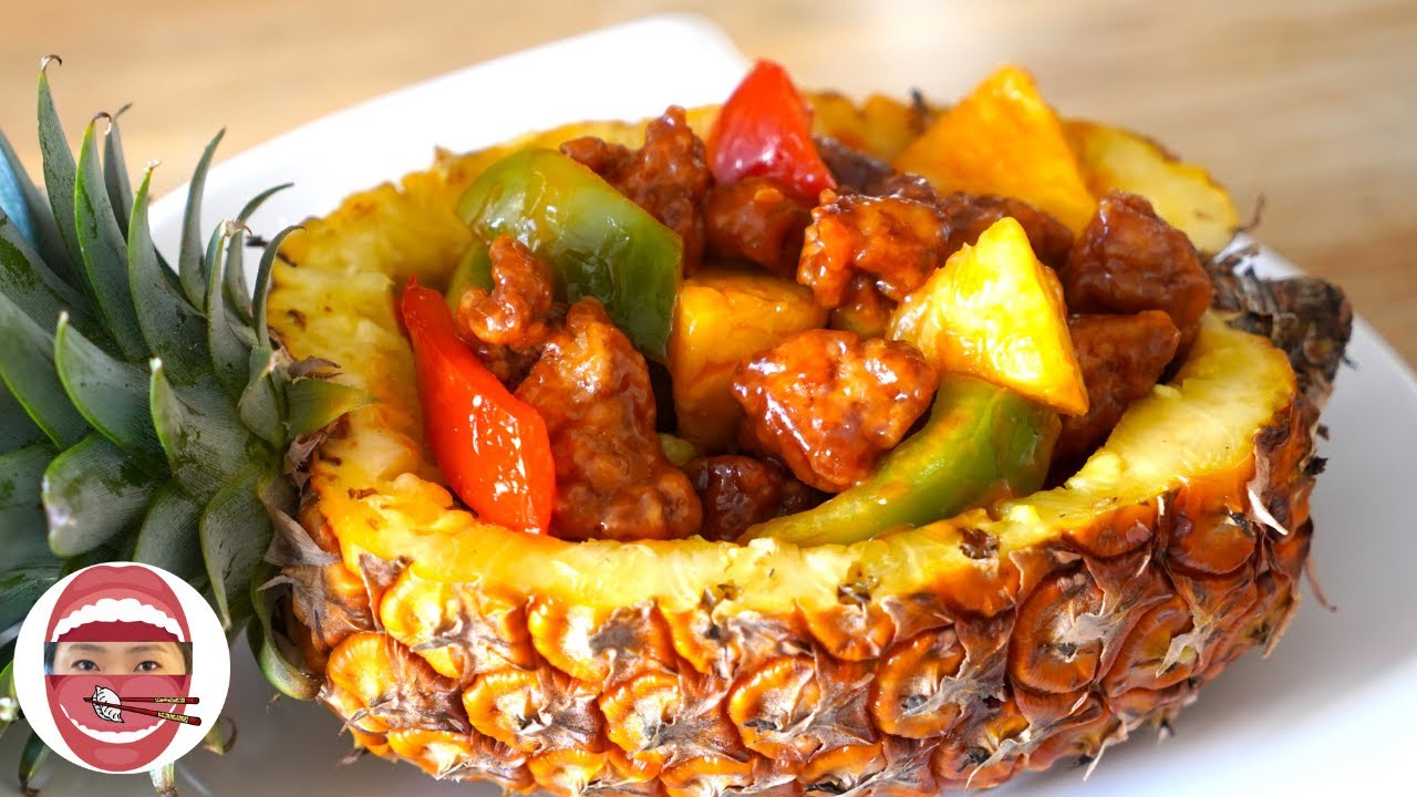 Porc aigre-doux à l'ananas - ChinaKitchenEva