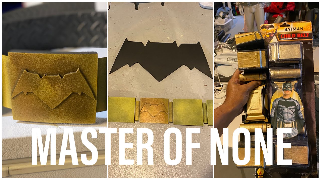 DIY BASIC BATMAN UTILITY BELT FROM EVA FOAM FOR COSPLAY