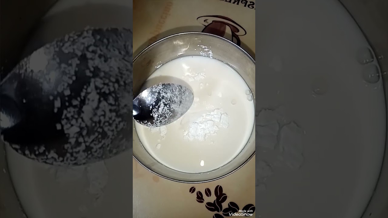حلاوة شعرية مع محلبي بطريقة سهلة وسريعة 