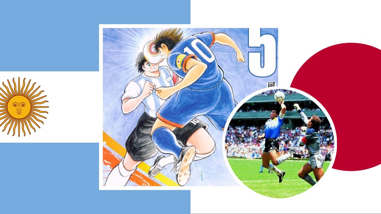 ¡La MANO de DIOS! DÍAZ HACE TRAMPA | JAPÓN VS ARGENTINA SEGUNDO TIEMPO CAPTAIN TSUBASA RISING SUN