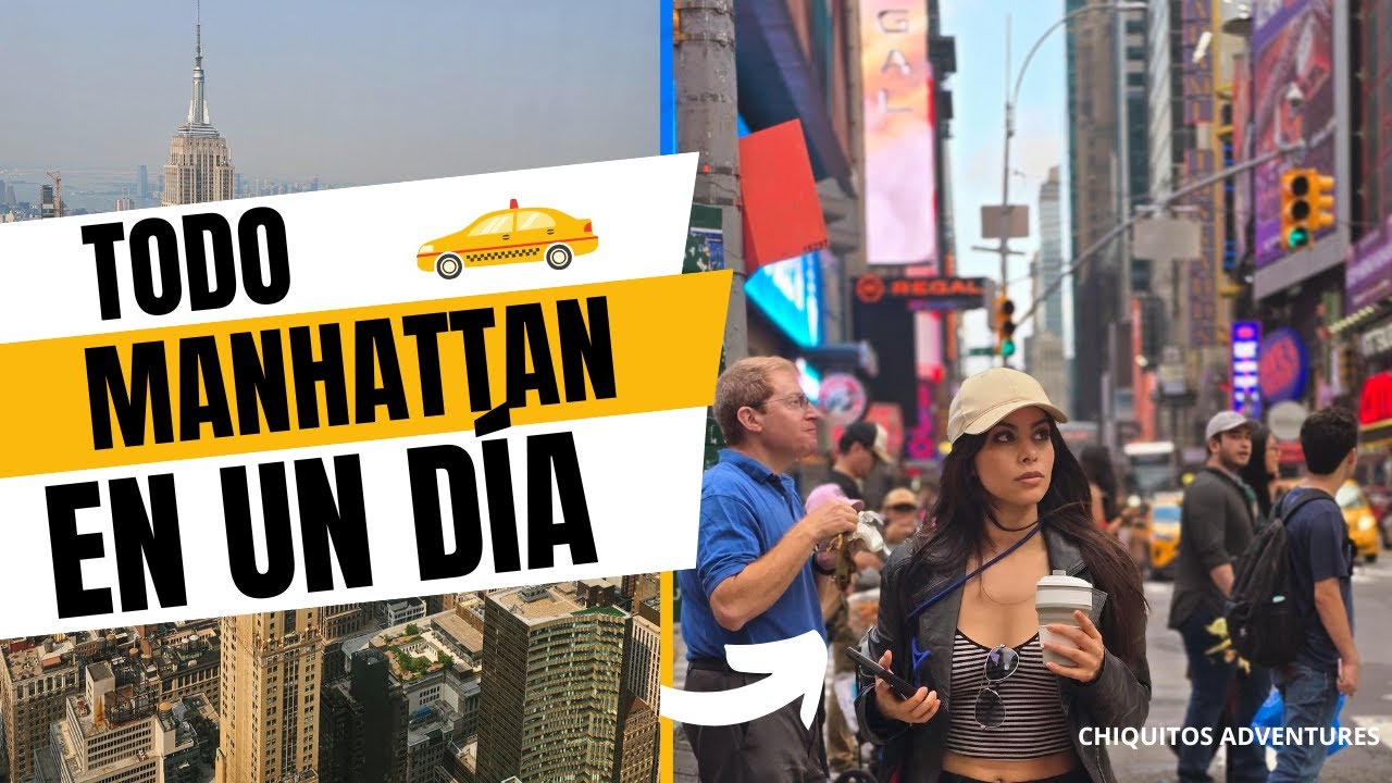 Manhattan a pie en un día: NYC vlog día 2 | Chiquitos Adventures 36