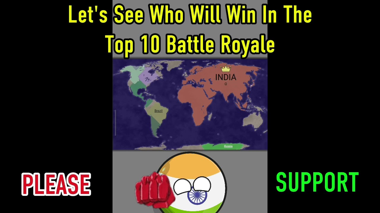 TOP 10 Countries Battle Royale | DIA DELICA - Slowed 