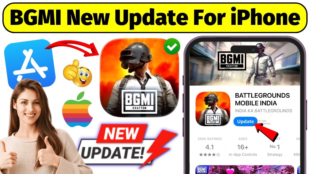 ⚡BGMI New Update For iPhone/iPad | How to Update BGMI on iPhone | BGMI Update Not Showing App Store