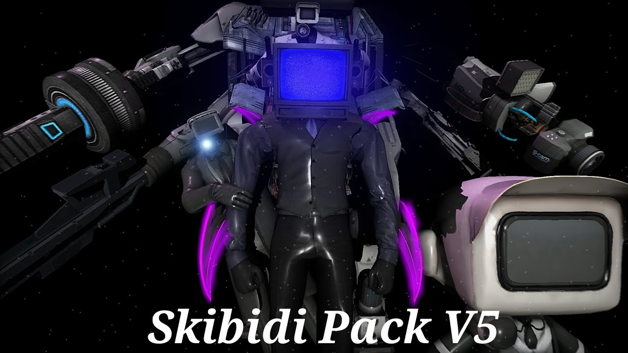 Skibidi Pack V5 (500 Subs Pack)