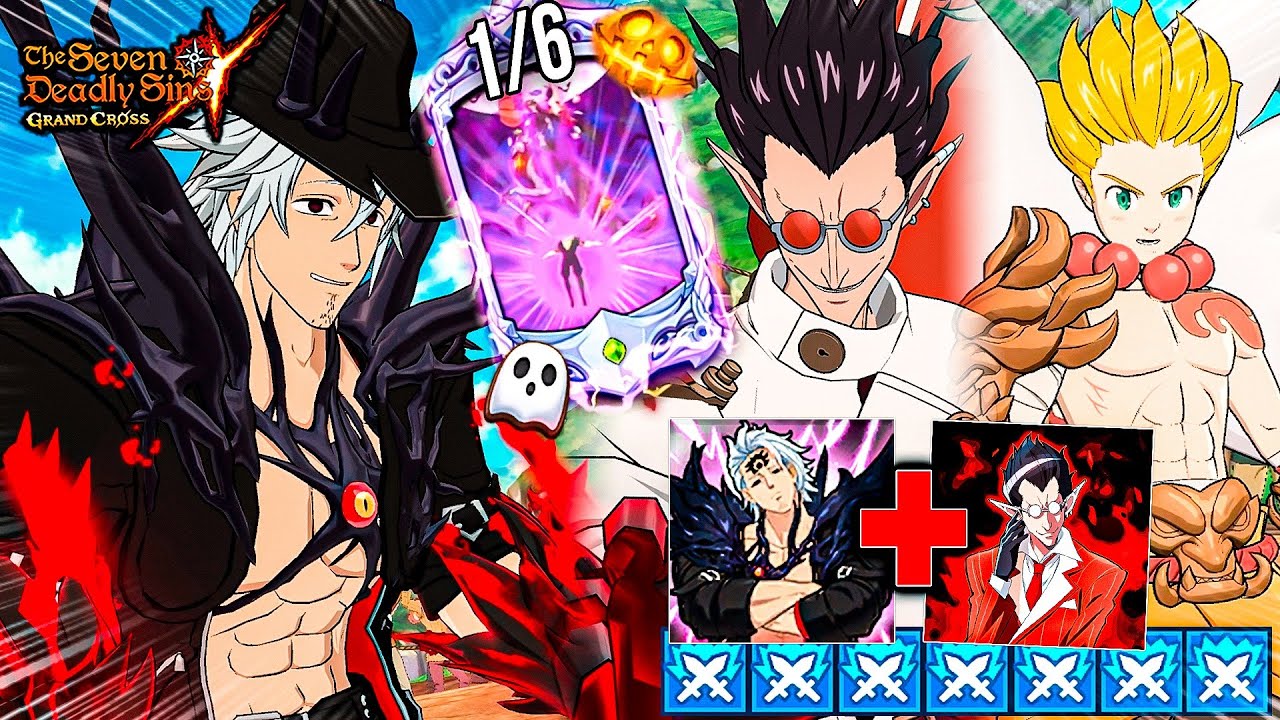 ESTAROSSA HALLOWEEN ROTÍSIMO!!! 🔥 N°1 META DEMONIOS DESTROZA PVP! 🙂 | Seven Deadly Sins: Grand Cross