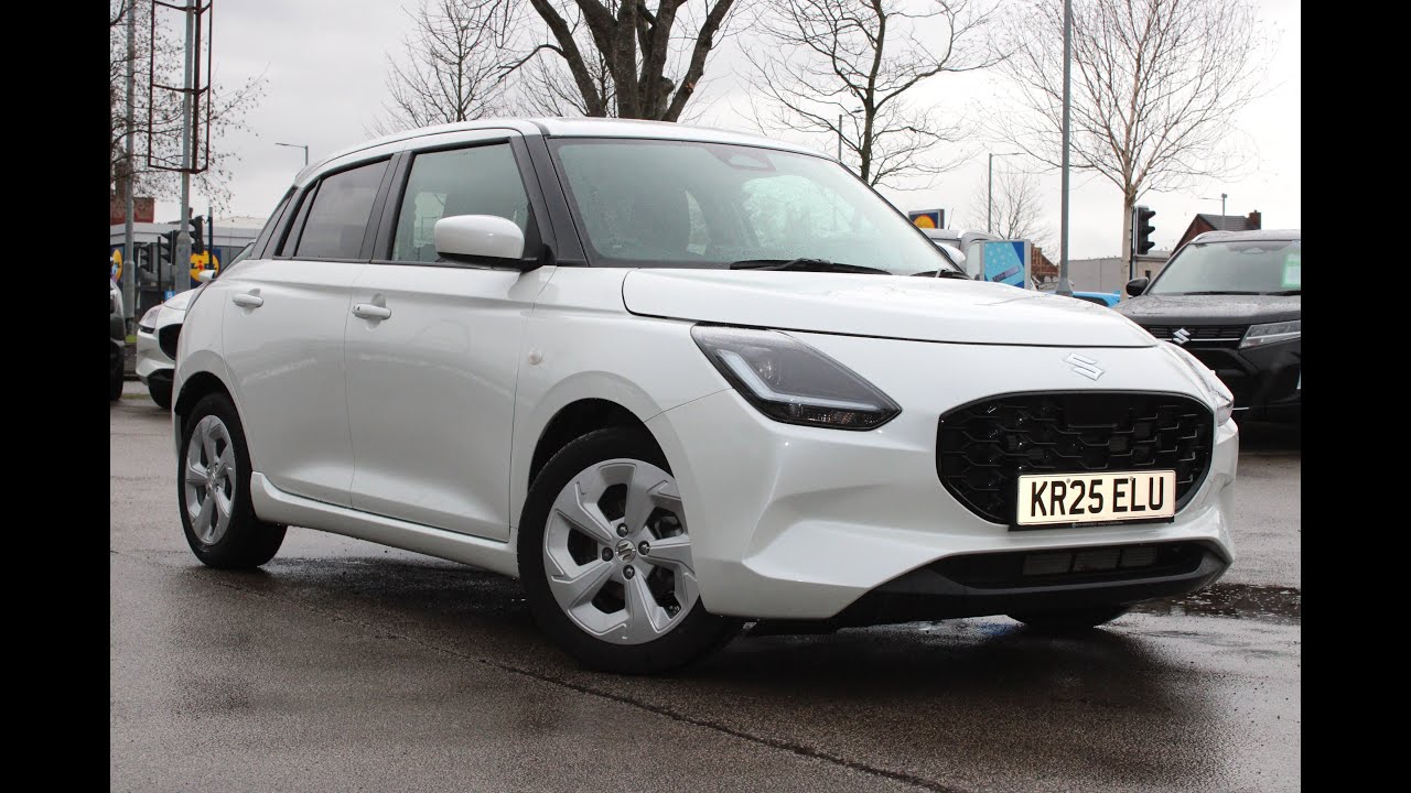 KR25 ELU Suzuki Swift Motion 1.2 MHEV 5dr Pure Pearl White 2025