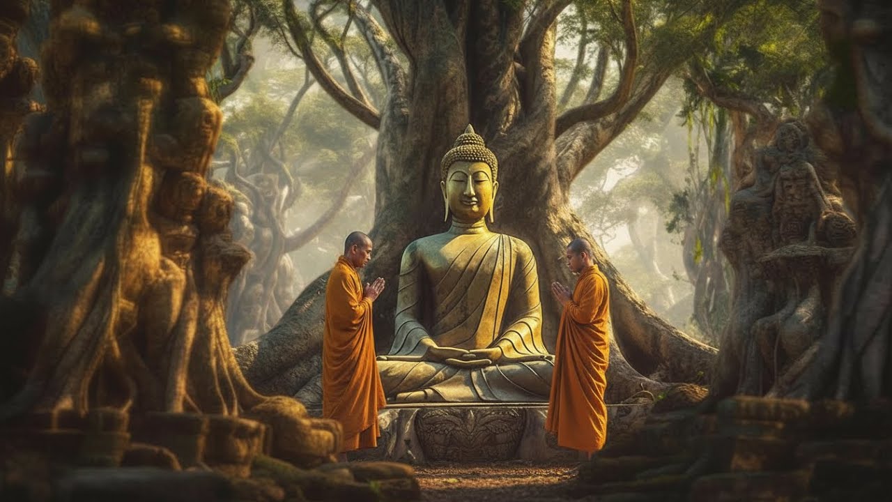 Buddha Flute Meditation for Inner Peace, Relaxing Buddha Flute Music to Calm the Mind
