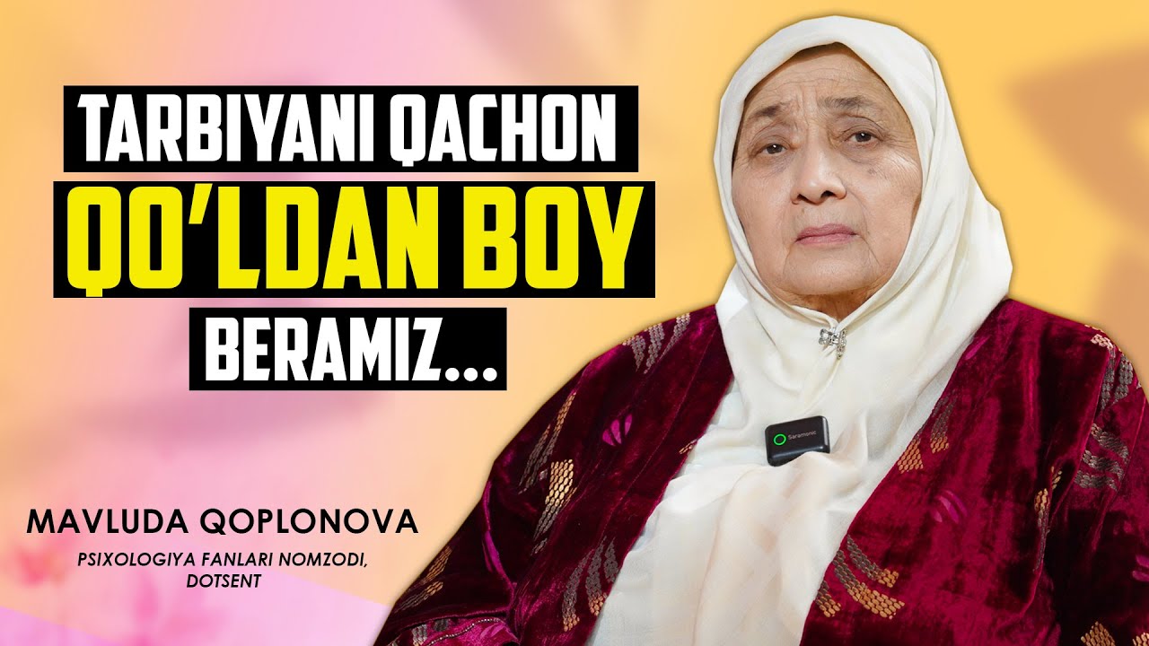 NILUFAR GULI │ FARZNAD TARBIYASIDA NIMALARGA E'TIBOR BERISH KERAK ?