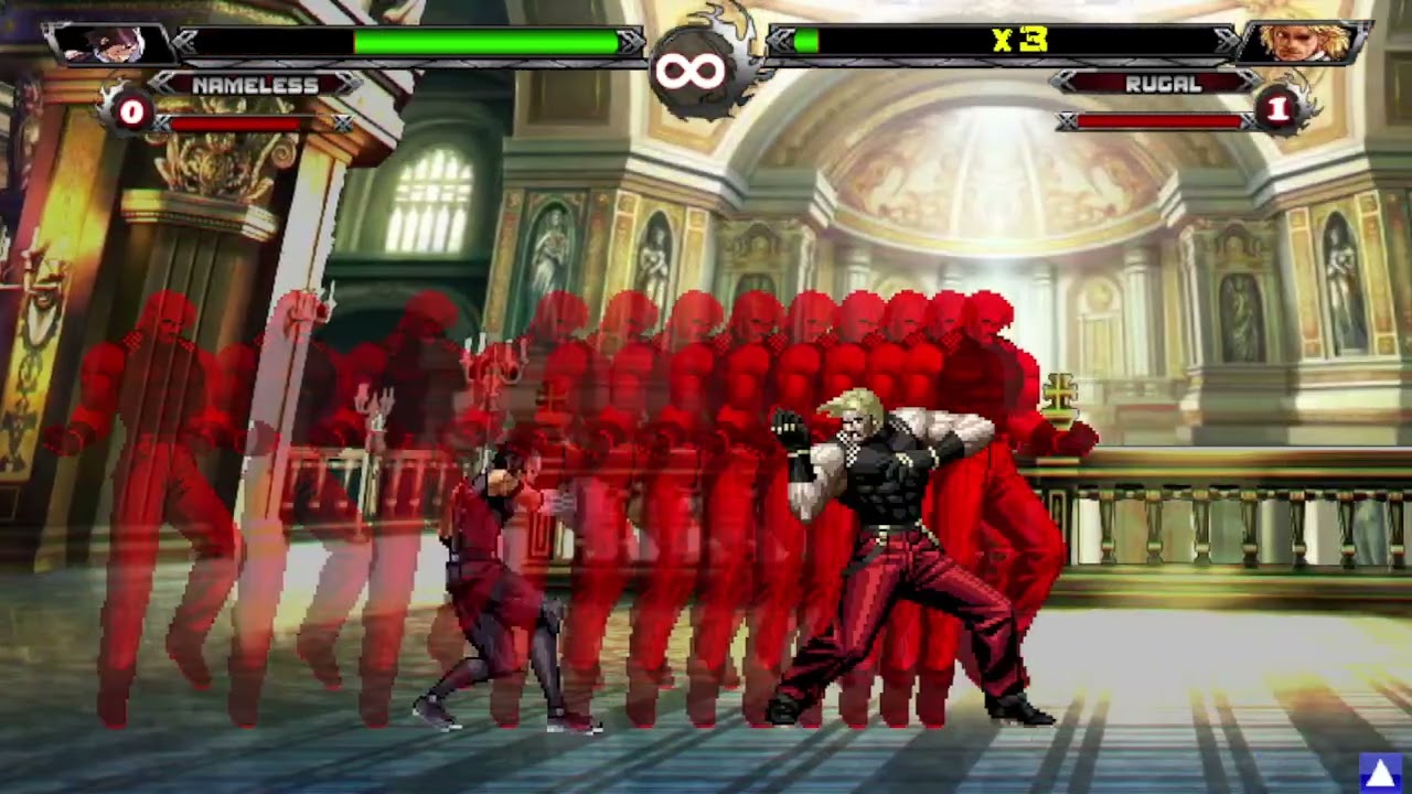 King Of Fighters EX: Nameless Vs Rugal