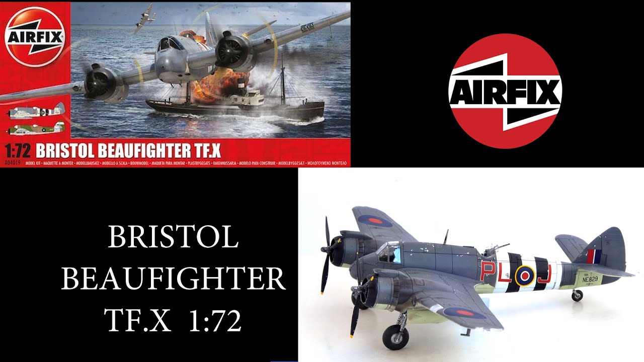 Airfix Bristol Beaufighter TF.X 1:72 Full Build