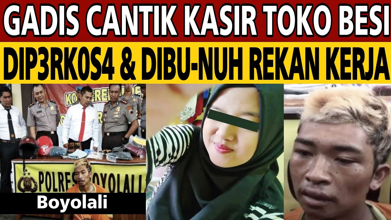 KASIR TOKO BANGUNAN DIP3RK0S4 & DIBU.NUH DI BOYOLALI, BUKTI REKAMAN CCTV UNGKAP PEL4KUNYA!
