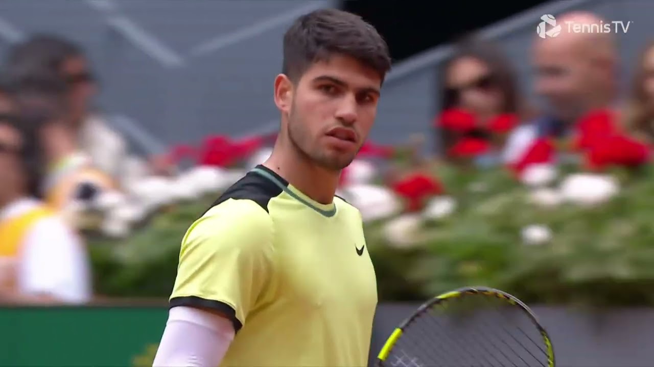 Alcaraz vs Seyboth Wild  Madrid 2024 Highlight