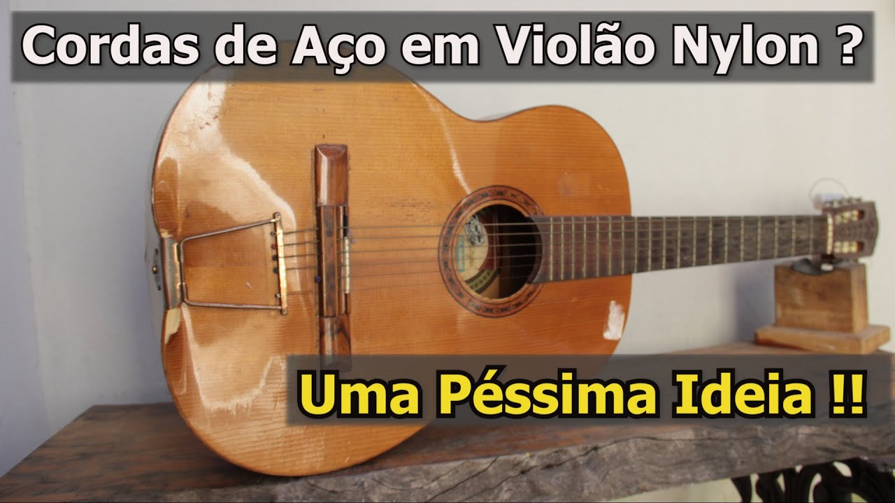 Violões DiGiorgio Nº 18 e 28 com cordas de Aço... O Estrago foi Grande! - Luthier Brunelli