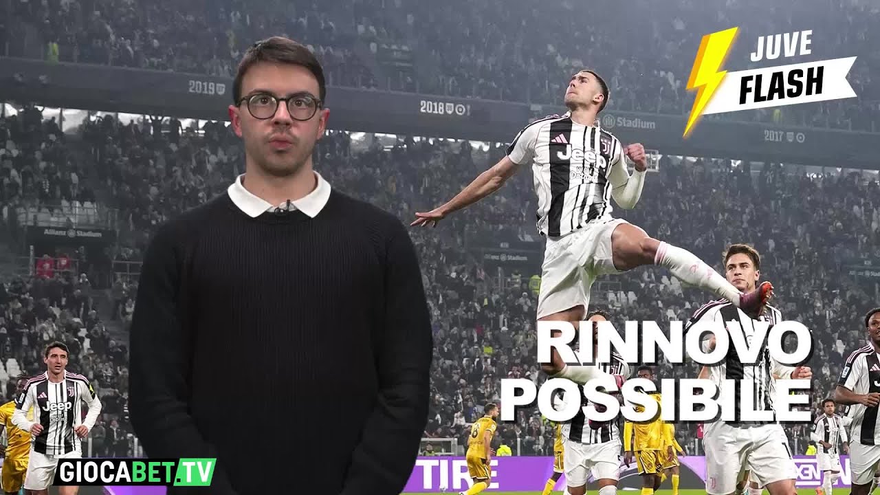 Juve Flash - Vlahovic: rinnovo possibile, Locatelli top europeo