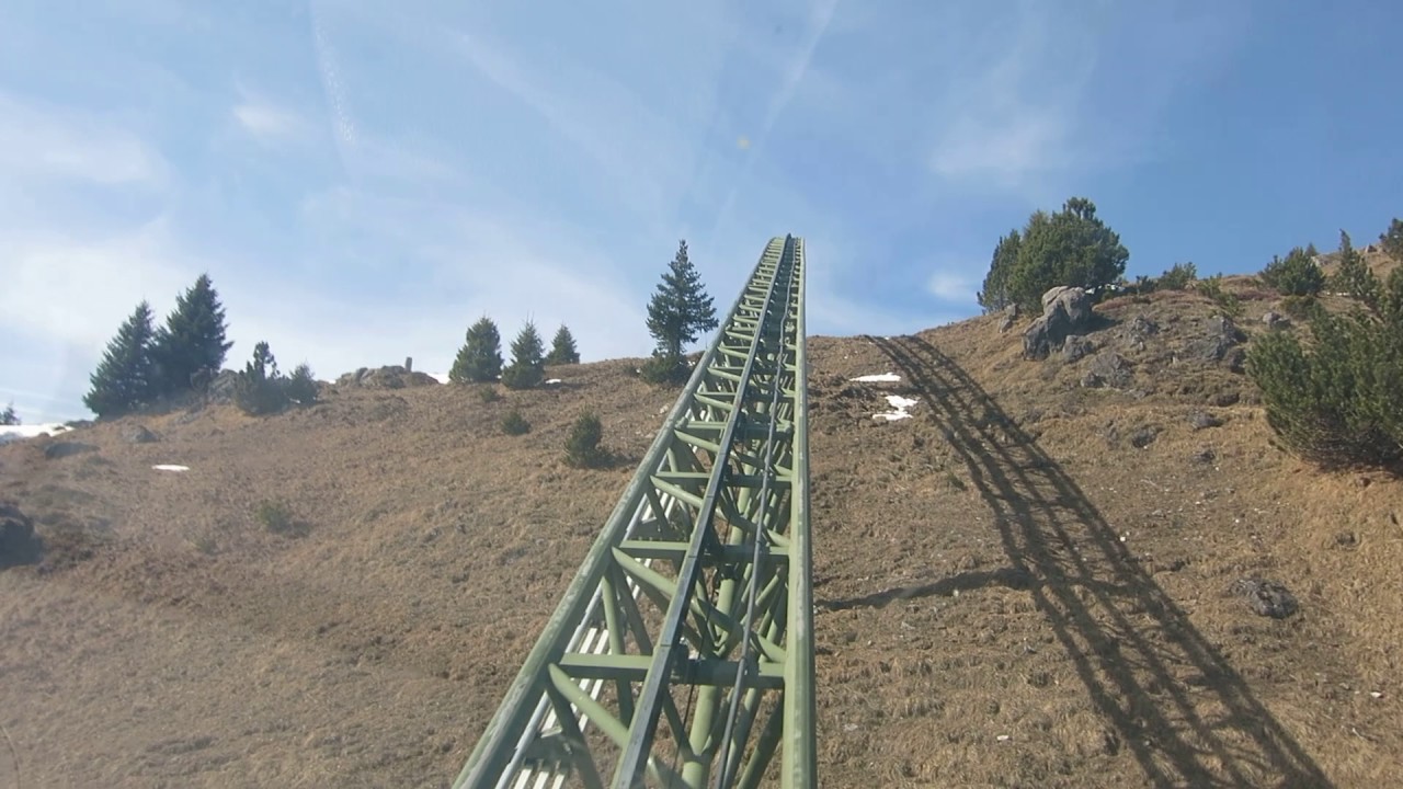 Tschuggen-Express Arosa Selbstfahrer Tschuggen Grand Hotel - Bergfahrt