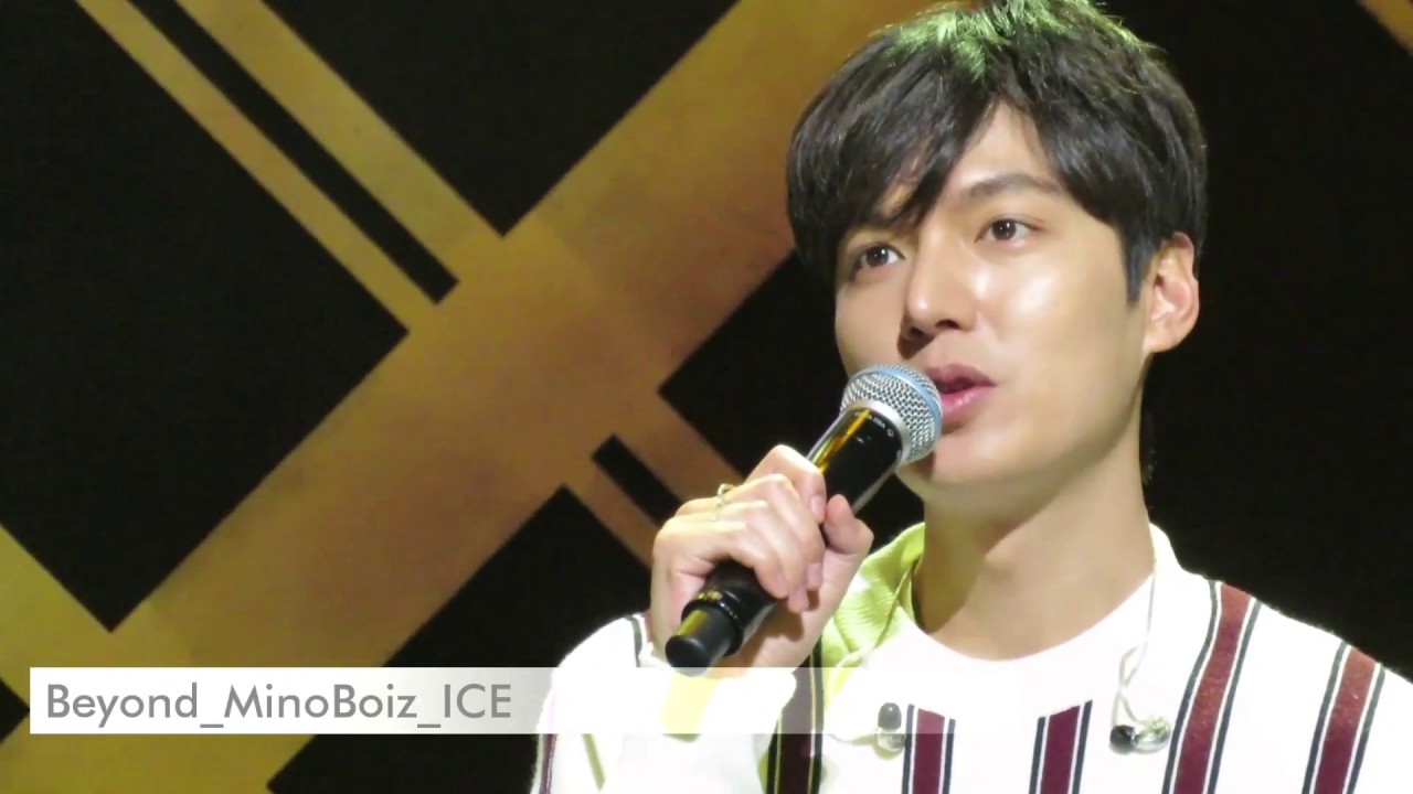 20170219【The Originality of Lee Min Ho】Minho used various languages to show his feeling