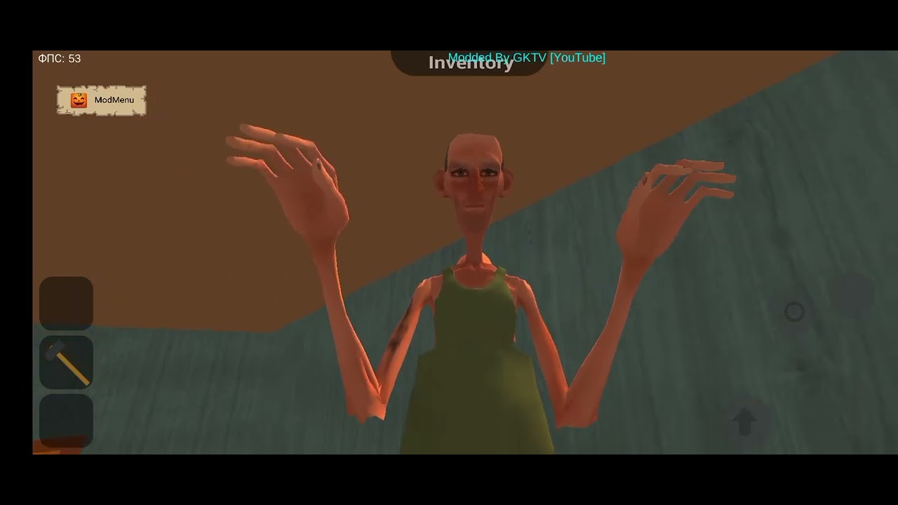 Прохожу аngry neighbor 0.3 с мод меню
